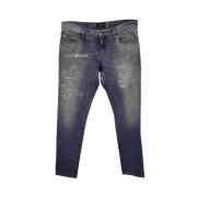Pre-owned Cotton jeans Dolce & Gabbana Pre-owned , Blue , Heren
