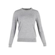 Pre-owned Wool tops Burberry Vintage , Gray , Dames
