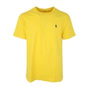Lemon Crush Korte Mouw T-Shirt Ralph Lauren , Yellow , Heren