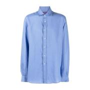 Blauwe Casual Lange Mouwen Heren Top Ralph Lauren , Blue , Heren