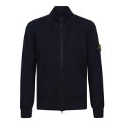 Stijlvolle Gebreide Trui voor Mannen Stone Island , Blue , Heren