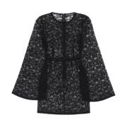 Elegante Zwarte Jurk voor Vrouwen Dolce & Gabbana , Black , Dames