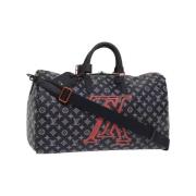 Pre-owned Canvas louis-vuitton-bags Louis Vuitton Vintage , Black , Da...