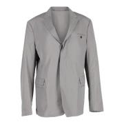 Pre-owned Cotton outerwear Prada Vintage , Gray , Heren