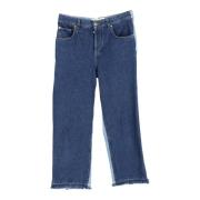 Pre-owned Denim jeans Loewe Pre-owned , Blue , Dames