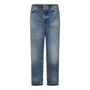 Blauwe Jeans Rechte Pijp Westhanger Kleur Polo Ralph Lauren , Blue , H...