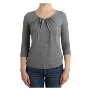 Long Sleeve Tops Roberto Cavalli , Gray , Dames