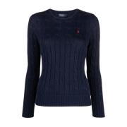 Julianna Pullover Sweaters Ralph Lauren , Blue , Dames