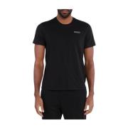 Zwart Logo Katoenen T-shirt Ralph Lauren , Black , Heren