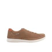 Taupe Sneakers voor Mannen Mephisto , Beige , Heren