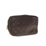 Pre-owned Canvas louis-vuitton-bags Louis Vuitton Vintage , Brown , Da...