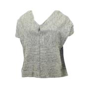 Pre-owned Wool tops Chloé Pre-owned , Gray , Dames