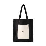 Pre-owned Canvas totes Yohji Yamamoto Pre-owned , Black , Dames