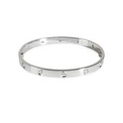 Pre-owned White Gold bracelets Cartier Vintage , Gray , Dames