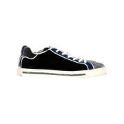 Pre-owned Velvet sneakers René Caovilla Pre-owned , Black , Dames