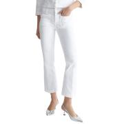 Witte Slimme Pijp Jeans Ua4147T3546.11111 Liu Jo , White , Dames