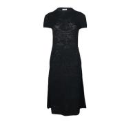 Pre-owned Fabric dresses Valentino Vintage , Black , Dames