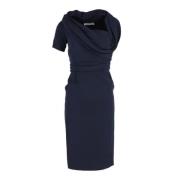 Pre-owned Cotton dresses Dior Vintage , Blue , Dames