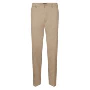 Heren Slim Fit Stretch Broek Bruin Drykorn , Beige , Heren