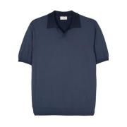 Navy Polo Shirt Altea , Blue , Heren