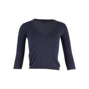 Pre-owned Cotton tops Mulberry Pre-owned , Blue , Dames