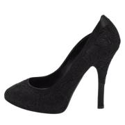 Pre-owned Lace heels Dolce & Gabbana Pre-owned , Black , Dames