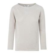 Giolino Linen Sweater Max Mara , Gray , Dames