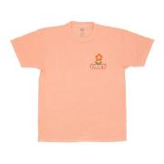 Kunst Geen Oorlog Bloemen T-shirt Obey , Orange , Heren