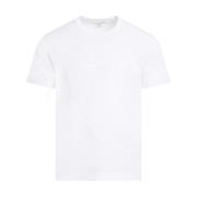 Wit Katoenen T-Shirt Comme des Garçons , White , Heren