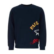 Stijlvolle Sweatshirt voor Mannen Paul & Shark , Blue , Heren