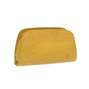 Pre-owned Leather louis-vuitton-bags Louis Vuitton Vintage , Yellow , ...