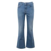 High Waist Bootcut Jeans Zandra Roy Roger's , Blue , Dames