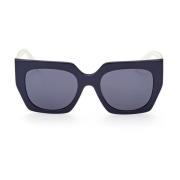 Acetaat zonnebril voor vrouwen Emilio Pucci , Blue , Unisex