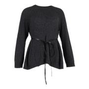 Pre-owned Wool tops Valentino Vintage , Gray , Dames