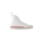 Leather sneakers Thom Browne , White , Heren