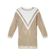 Stijlvolle Sweater voor Vrouwen Liu Jo , Multicolor , Dames