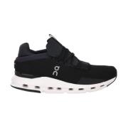 Cloudnova Zwart Wit Sneakers On Running , Black , Dames