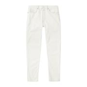 Klassieke Denim Jeans Closed , White , Heren