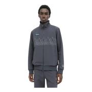 Grafische Print Track Jacket Adidas Originals , Gray , Heren