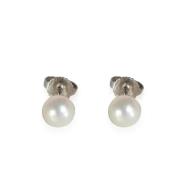 Pre-owned White Gold earrings Tiffany & Co. Pre-owned , Gray , Dames