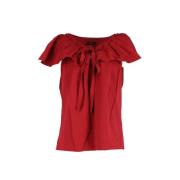 Pre-owned Cotton tops Marc Jacobs Pre-owned , Red , Dames