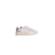 Wit/Lichtblauw Leren Mix Sneaker Copenhagen Studios , Multicolor , Dam...