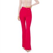 Wide Trousers Elisabetta Franchi , Pink , Dames