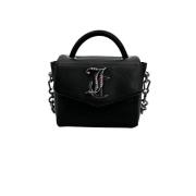 Zwarte Mini Tas met Strass Decoratie Juicy Couture , Black , Dames