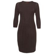 Pre-owned Knit dresses Carolina Herrera Pre-owned , Brown , Dames