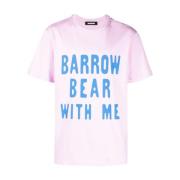 Jersey T-Shirt Bw014 Barrow , Pink , Heren