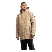 Winter Parka Jas Heren Beige Aspact , Brown , Heren