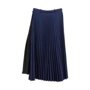 Pre-owned Polyester bottoms Balenciaga Vintage , Blue , Dames