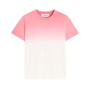 Gradient Dip Dye Jogging T-shirt Lanvin , Multicolor , Dames