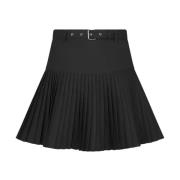 Zwarte Halve Double-Breasted Rok Dior , Black , Dames